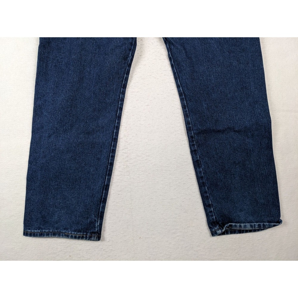Wrangler Mens Jeans Size 38 x 32 Cotton Blue - Picture 13 of 14